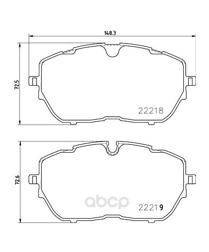 Textar Колодки дисковые передние