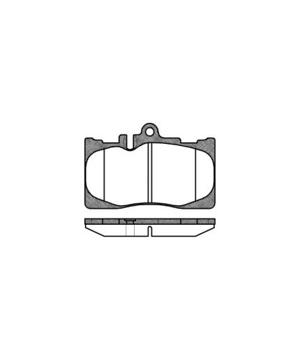 REMSA Колодки дисковые