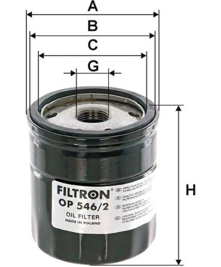 FILTRON Фильтр масляный