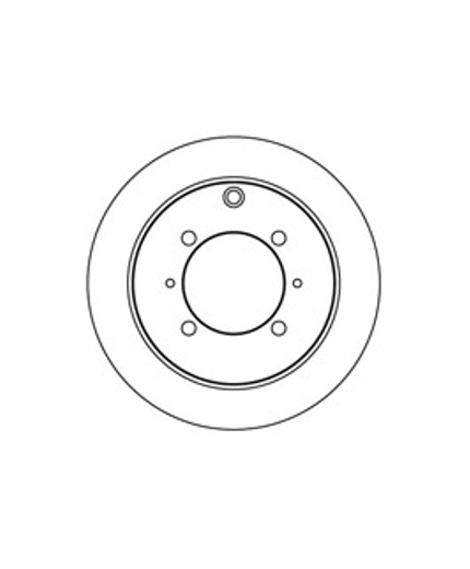 NK Тормозной диск задний