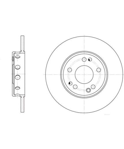 REMSA Тормозной диск передний
