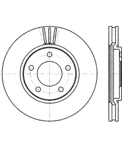 Stellox Тормозной диск