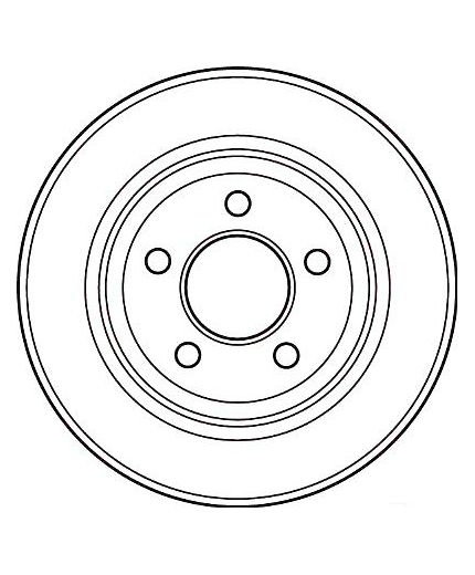 TRW Тормозной диск передний