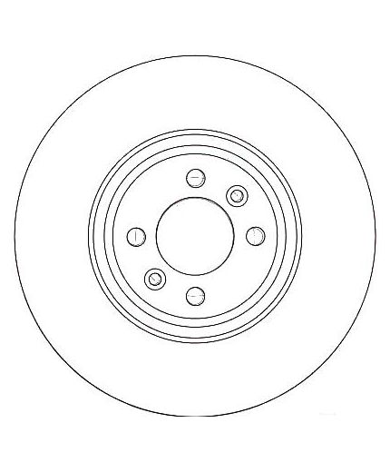 TRW Тормозной диск передний