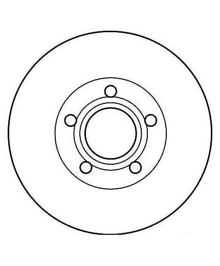 TRW Тормозной диск передний