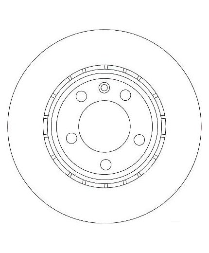 TRW Тормозной диск передний