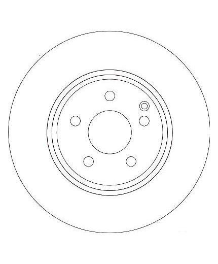 TRW Тормозной диск передний
