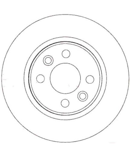 TRW Тормозной диск передний