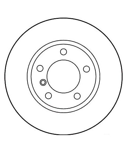 TRW Тормозной диск передний