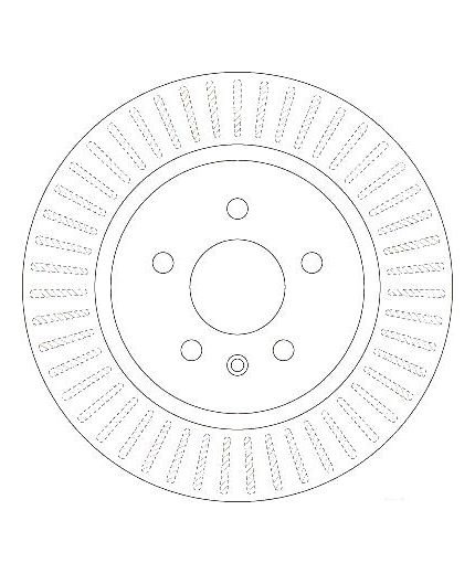 TRW Тормозной диск задний