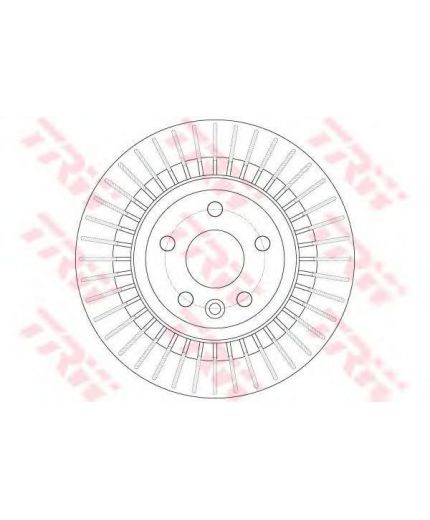 TRW Тормозной диск задний