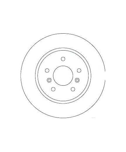 TRW Тормозной диск задний