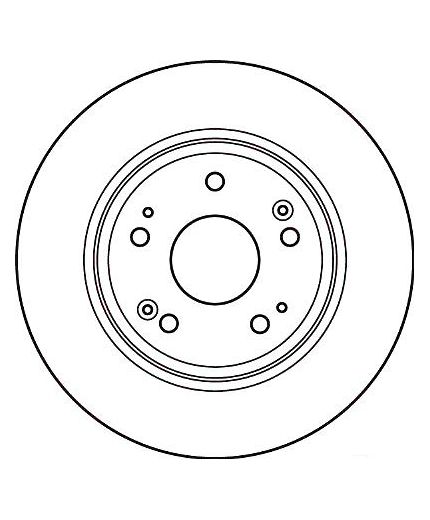 TRW Тормозной диск задний
