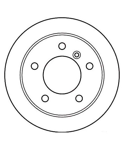 TRW Тормозной диск задний