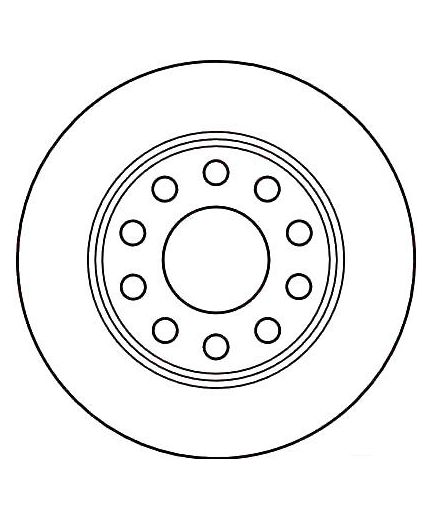 TRW Тормозной диск задний