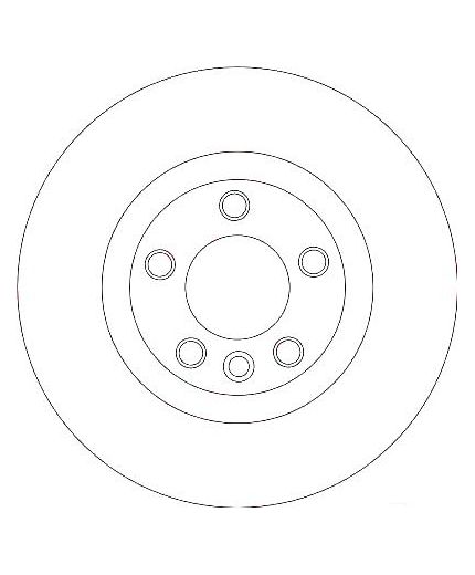 TRW Тормозной диск задний