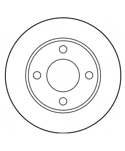 TRW Тормозной диск задний