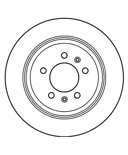 TRW Тормозной диск задний