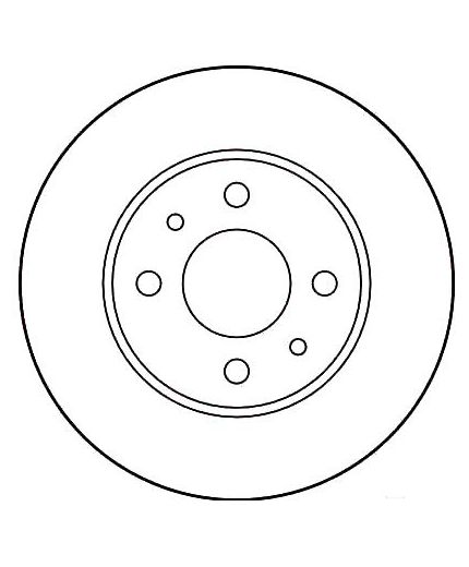 TRW Тормозной диск
