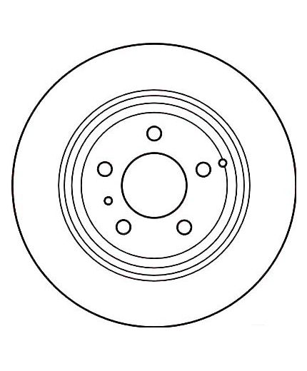 TRW Тормозной диск задний