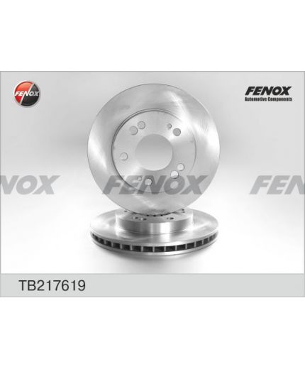 FENOX Тормозной диск передний