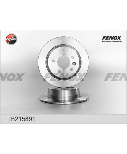 FENOX Тормозной диск задний