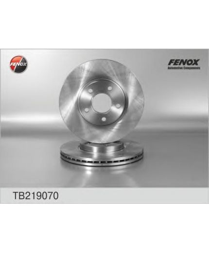 FENOX Тормозной диск передний