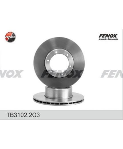 FENOX Тормозной диск передний