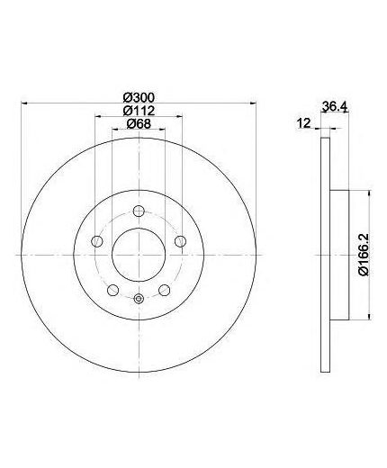 Textar Тормозной диск задний Фото 2