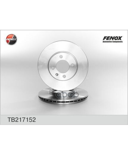 FENOX Тормозной диск передний