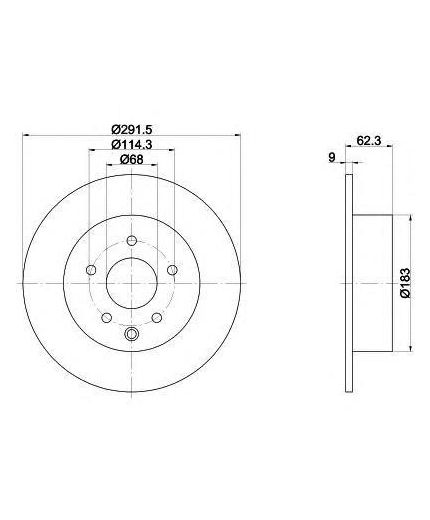 Textar Тормозной диск задний Фото 2
