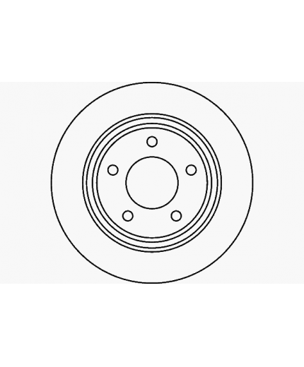 Textar Тормозной диск задний