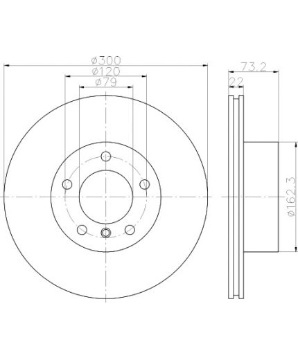 Textar Тормозной диск передний