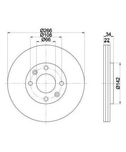Textar Тормозной диск передний Фото 2