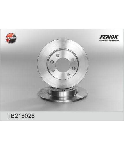 FENOX Тормозной диск задний