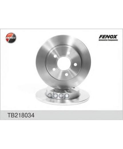 FENOX Тормозной диск задний