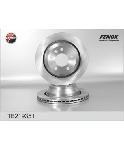 FENOX Тормозной диск задний