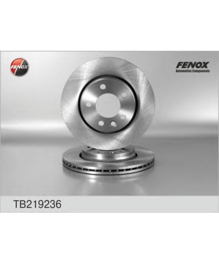 FENOX Тормозной диск задний