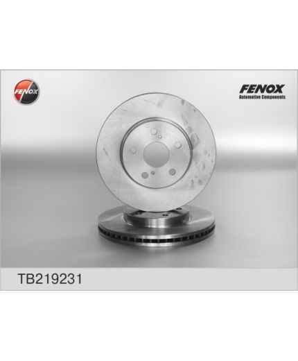 FENOX Тормозной диск передний