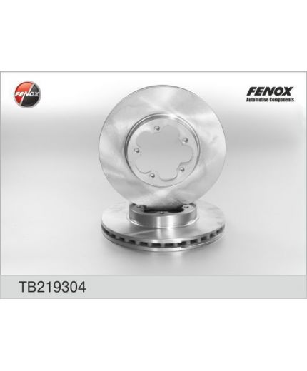 FENOX Тормозной диск передний