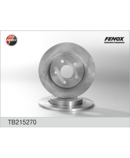 FENOX Тормозной диск задний