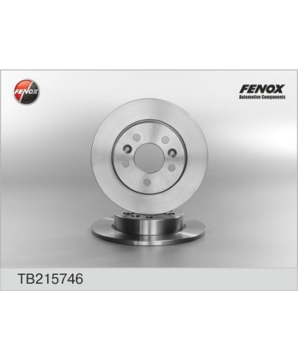 FENOX Тормозной диск задний