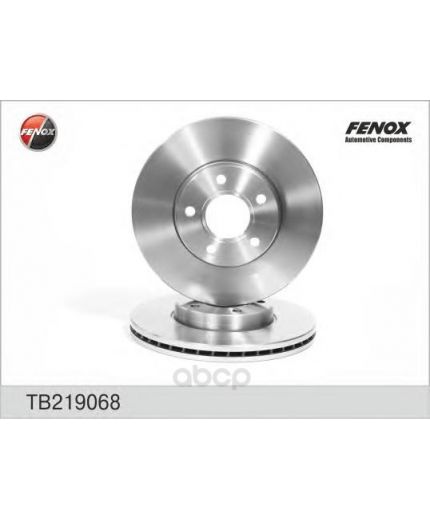 FENOX Тормозной диск передний