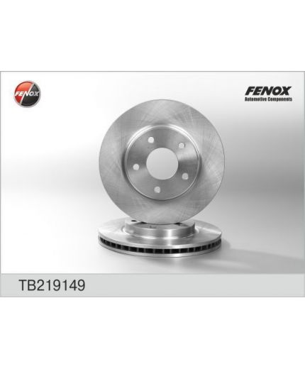 FENOX Тормозной диск передний