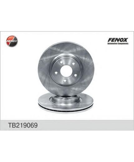 FENOX Тормозной диск передний