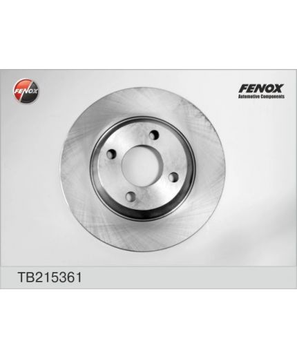 FENOX Тормозной диск передний