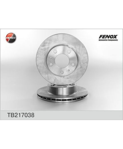 FENOX Тормозной диск передний