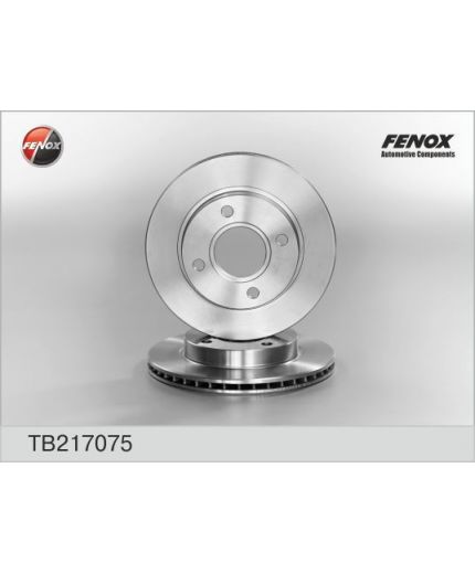 FENOX Тормозной диск передний