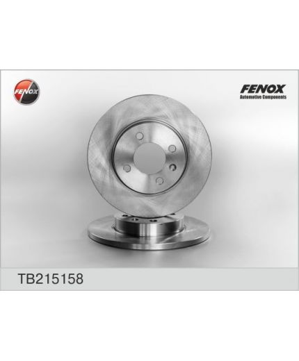 FENOX Тормозной диск передний