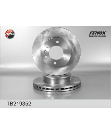 FENOX Тормозной диск передний